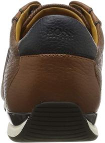 img 2 attached to BOSS Low Top Sneakers Brown Medium Men's Shoes in Fashion Sneakers