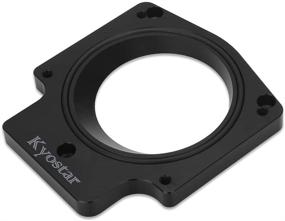 img 1 attached to Kyostar 102Mm Aluminum Throttle Body Spacer Adapter Intake Manifold Fit For LS LS1 LS2 LS3 LS4 LS6 LS7 LSX(Black)