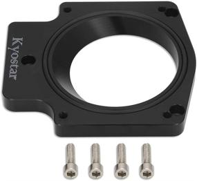 img 3 attached to Kyostar 102Mm Aluminum Throttle Body Spacer Adapter Intake Manifold Fit For LS LS1 LS2 LS3 LS4 LS6 LS7 LSX(Black)