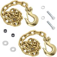 🔒 fulton 49150 safety chain kit in sleek black - optimal protection for secure towing logo