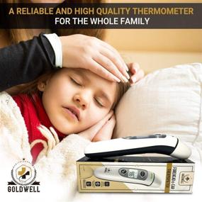 img 3 attached to 🌡️ Effortless Accuracy: Convenient Portable No Touch Thermometer for All Ages