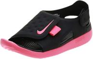👟 kid's nike sunray psychic fuchsia boys' shoes: durable and stylish footwear for active toddlers logo