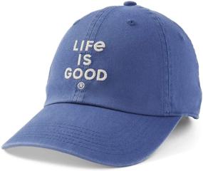 img 1 attached to Unisex-Adult Chill Cap Baseball Hat - Embrace the Good Life!