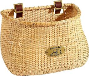 img 1 attached to 🚲 Nantucket Bicycle Basket Co. Lightship Collection Adult Bicycle Basket: Crafted for Style and Durability