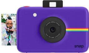 img 4 attached to Цифровая камера Zink Polaroid Snap мгновенная с технологией ZINK Zero Ink (пурпурная)