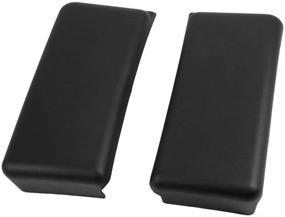 img 1 attached to 🔰 Premium Front Bumper Guards Pads Replacement: Yeeoy for 2009-2014 Ford F150 Inserts Caps