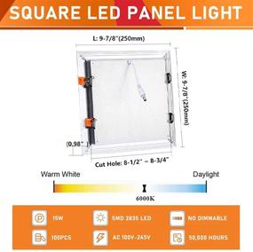 img 3 attached to Recessed Ceiling Downlight 6000 6500K Dimmable