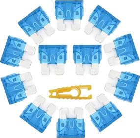 img 3 attached to 🚗 Efficient 60 Pack: 15 Amp ATC Fuse for Automotive, Car, Truck & Boat – Replacement Standard Size 15A Blade Fuses + Convenient Fuse Puller