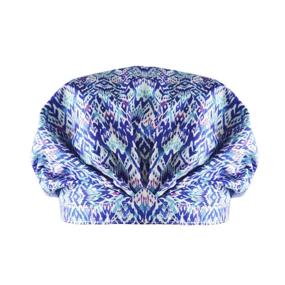 img 4 attached to Lulu Beauty The Shower Turban: Roomy Design 🚿 for Maximum Hair Volume and Protection - Rainfall, 1 Count