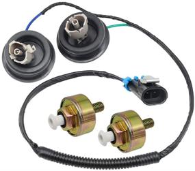 img 2 attached to 🔌 2-Pack KS116 Knock Sensor Replacement with Harness Wire Set for 10456603,12575869,12589867,12597415,8104566030 including 12601822 917-033