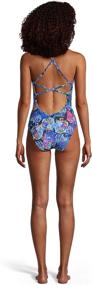 img 1 attached to Speedo Womens Swimsuit Endurance Printed