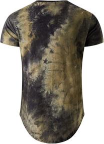 img 3 attached to Tie Dyed Hipster Curve Shirt Large Men's Clothing in T-Shirts & Tanks