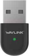 📶 wavlink беспроводной usb адаптер, nano ac600 wifi, двухдиапазонный 2.4ггц/5ггц беспроводной сетевой адаптер для пк настольного компьютера, мини устройство для путешествий, совместим с windows 10, 8.1, 8, 7, xp и mac os x 10.9-10.14 логотип