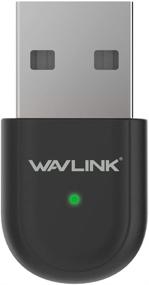 img 4 attached to 📶 WAVLINK Беспроводной USB адаптер, Nano AC600 WiFi, Двухдиапазонный 2.4ГГц/5ГГц Беспроводной сетевой адаптер для ПК настольного компьютера, Мини устройство для путешествий, Совместим с Windows 10, 8.1, 8, 7, XP и Mac OS X 10.9-10.14