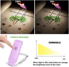 img 2 attached to BIGMONAT Rechargeable Brightness Adjustable Violet