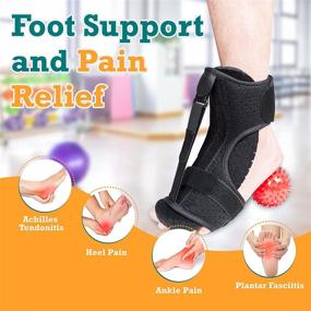 img 2 attached to Fasciitis Upgraded Adjustable Achilles Tendonitis Sports & Fitness for Team Sports