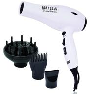 professional lightweight turbo ionic dryer 💨 - hot tools 875w, white, 1 count logo