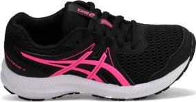 img 2 attached to 🏃 Electric Girls' ASICS Contend Running Shoes - Athletic Footwear