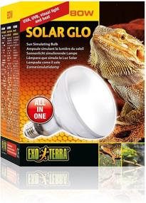 img 1 attached to 🔆 Exo Terra Solar-Glo Mercury Vapor Bulb, 80 Watts, 80W