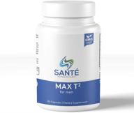 💪 santé maximum male energy booster - pharma grade usa blend – block estrogen - support lean muscle- promote fat loss - naturally restore energy & strength logo
