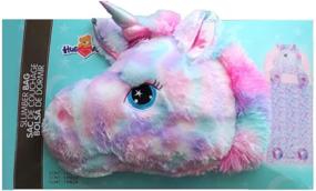 img 4 attached to Hugfun Animal Slumber Rainbow Unicorn