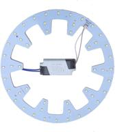 24w warm white led panel ceiling light fixtures with 5730 smd circle annular round replacement board bulb logo
