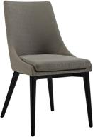 🪑 modway viscount granite upholstered dining chair: mid-century modern elegance for kitchen & dining room logo