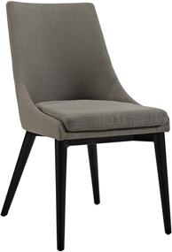 img 4 attached to 🪑 Modway Viscount Granite Upholstered Dining Chair: Mid-Century Modern Elegance for Kitchen & Dining Room