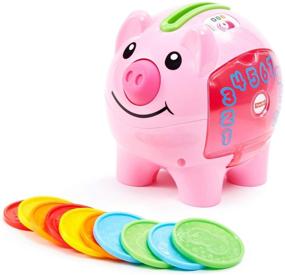 img 4 attached to Fisher-Price Smart Stages Piggy Bank: Laugh, Learn, and Enjoy Playtime while Learning!