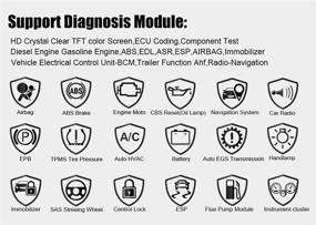 img 2 attached to 🔍 ANCEL FX6000 Code Scanner: All System OBD2 Diagnostic Scan Tool with 11 Connectors for Check Engine, ABS, SRS, Transmission, DPF, TPMS, EPB, IMMO - ECU Programming & Coding Included