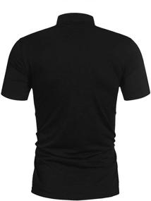 img 2 attached to Classic Fashion Lightweight Turtle Neck T Shirt Men's Clothing in Shirts