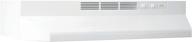 broan-nutone 414201 ductless range hood insert with light and exhaust fan, white, 42-inch - broan 41000 logo