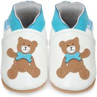 comfy and adorable soft sole baby boy shoes: boys' slippers for maximum comfort logo