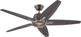 img 4 attached to 💨 Emerson CF500AP 56" Euclid Antique Pewter Ceiling Fan - Elegant and Functional Design