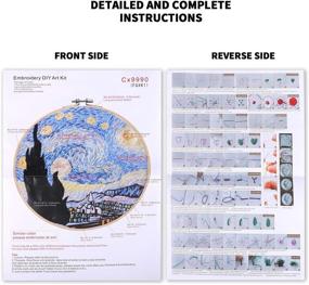 img 2 attached to MEIAN Embroidery Beginners Patterns Starter