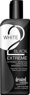 devoted creations white 2 black extreme advanced black bronzer - achieve 3 shades darker (8.5z) logo