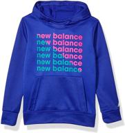 💃 new balance graphic hoodie: vibrant carnival girls' clothing for active adventurers logo