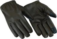 seamless resistant leather motorcycle glove men's accessories logo
