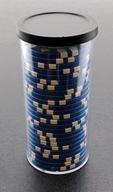 poker chip storage tube set (4-pack) - versa games - 25pc capacity логотип