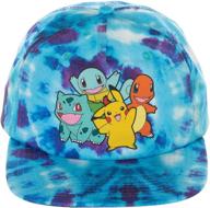 🔵 unique pokemon gotta catch 'em all blue tie dye group slouch snapback – limited edition exclusively designed logo