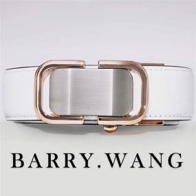 img 3 attached to Barry Wang Fashion Ratchet Automatic Business Men's Accessories