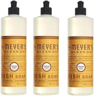 mrs. meyer's orange clove liquid dish soap (16 fl oz) pack of 3 - gentle & effective cleaning logo