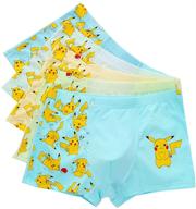 yumily хлопковое нижнее белье pokemon underpants логотип