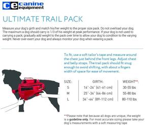 img 1 attached to 🐾 Исследование окружающей среды с Комплектом для Собак Ultimate Trail Dog Pack от Canine Equipment