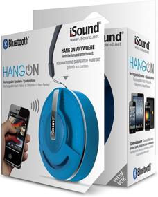 img 2 attached to 🔵 Улучшите свой звуковой опыт везде с iSound Hang On Bluetooth-колонкой с микрофоном (синего цвета)