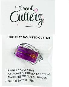 img 3 attached to 💜 Convenient and Stylish Purple Thread Cutter - Thread Cutterz Flat Mountable