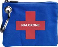 сумка для набора налоксона наркана, синяя логотип