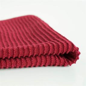 img 3 attached to Now Designs Kitchen Dishcloth Carmine