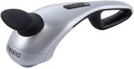 🌿 ultimate relaxation: homedics cordless pro performance percussion massager with rechargeable battery logo