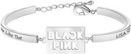 g ahora blackpink group jennie bracelet logo